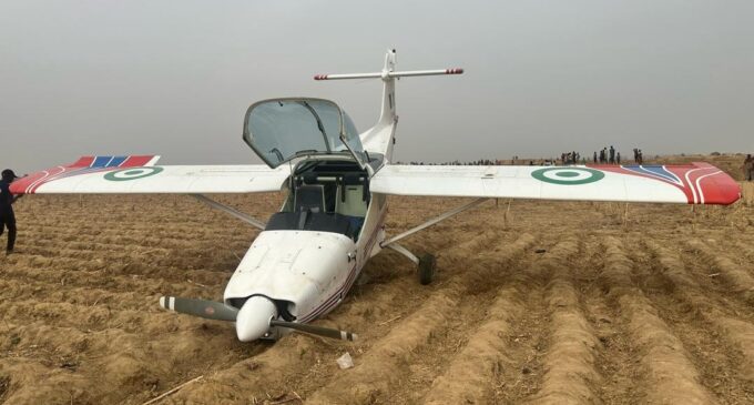 No casualties as NAF aircraft crash-lands in Kaduna