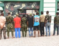 Army arrests ‘nine impostors providing military services’ in Lagos