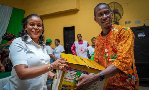 Soludo’s wife distributes multivitamin supplements to 26,000 senior citizens in Anambra