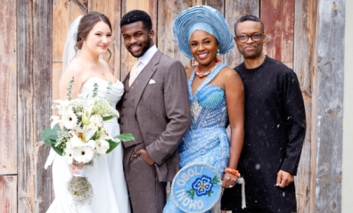 Omoni Oboli’s 22-year-old son weds Canadian lover