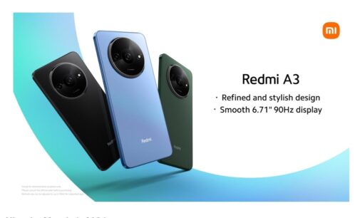 Unveiling Redmi A3: Where style meets affordability and performance excellence