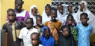 Police arrest driver for ‘cramming 15 children inside car’ in Lagos