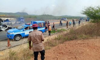 19 people burnt to death in Okene-Lokoja highway auto crash