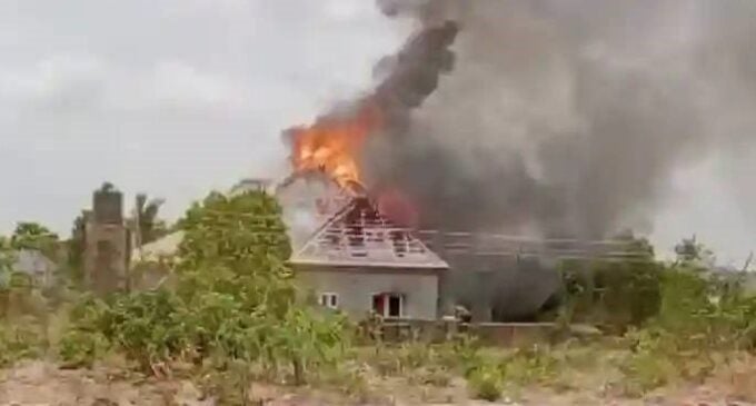‘Arsonists’ set fire on residence of former Benue governor