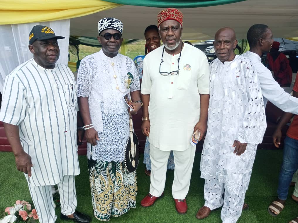 Somtochukwu Udeze, speaker of the Anambra house of assembly, and Paul Nwosu, commissioner for information. 