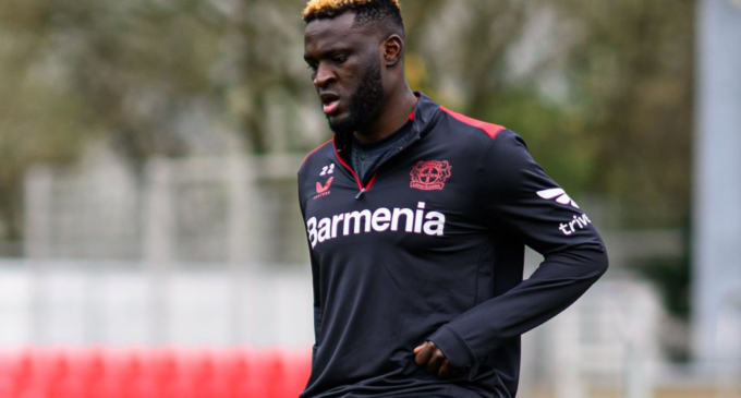 Boniface returns to Leverkusen squad after months out with groin injury