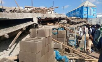 Many trapped as building under construction collapses in Kano