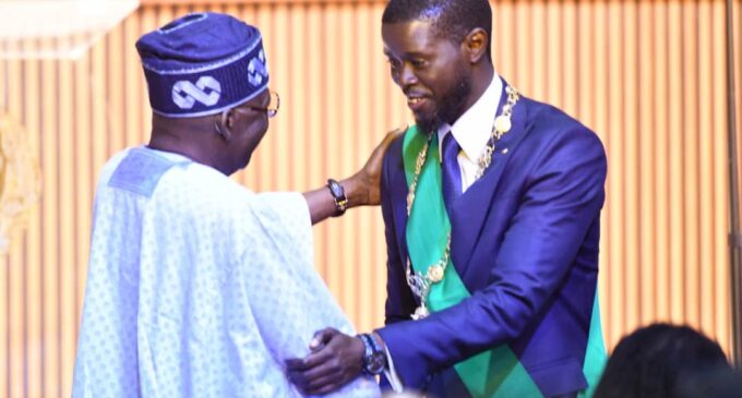 PHOTOS: Tinubu joins African leaders to witness Faye’s swearing-in as Senegal’s president