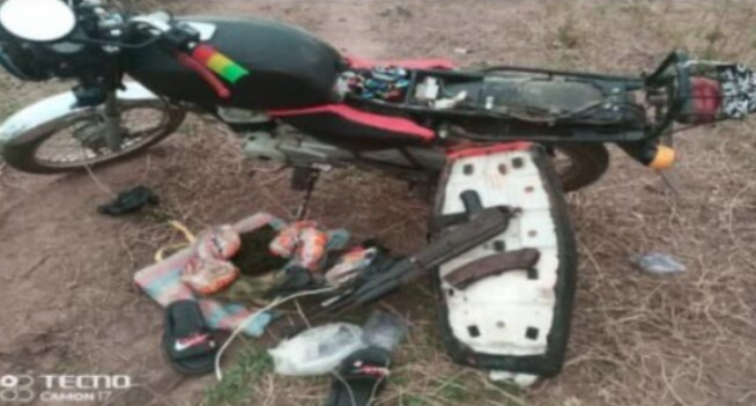 Troops arrest terrorists in Taraba, recover weapons ‘hidden under motorcycle seat’
