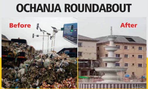 Ochanja Roundabout, Onitsha: From refuse dump to water fountain