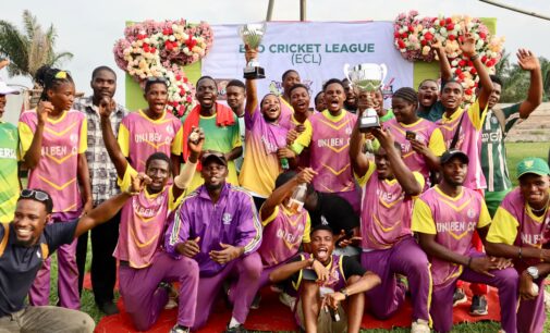 Cricket: UNIBEN crushes No-Limit to win Edo League