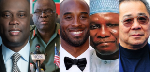 Kobe Bryant, Wigwe, Yakowa… VIPs who have died in helicopter crash