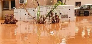 Voter enrollment machines affected as flood ravages INEC HQ in Edo