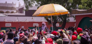 PHOTOS: Palace agog as Emir Sanusi meets with district heads