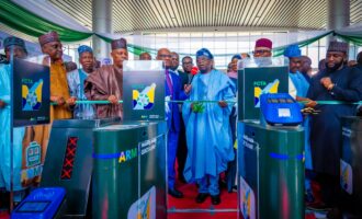 PHOTOS: Tinubu flags off commercial operations of Abuja light rail