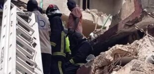 Nine victims rescued as four-storey building collapses in Lagos