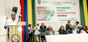 Lagos holds 26th retirement benefit seminar for 1,400 workers