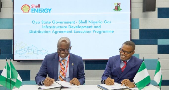 Oyo, Shell sign $100m agreement to build gas distribution network
