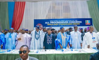 ‘He’s tackling insecurity’ — north-west APC drums support for Tinubu