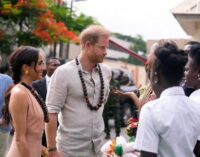 Prince Harry, Meghan arrive in Nigeria for Invictus Games discussions