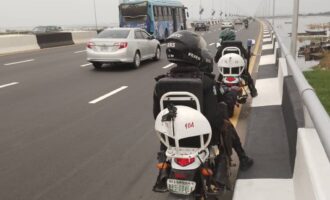Police begin 24-hour motorbike patrol of Third Mainland Bridge