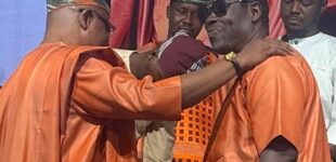Yinka Quadri, Ogogo ‘hug it out’ after feuding for years
