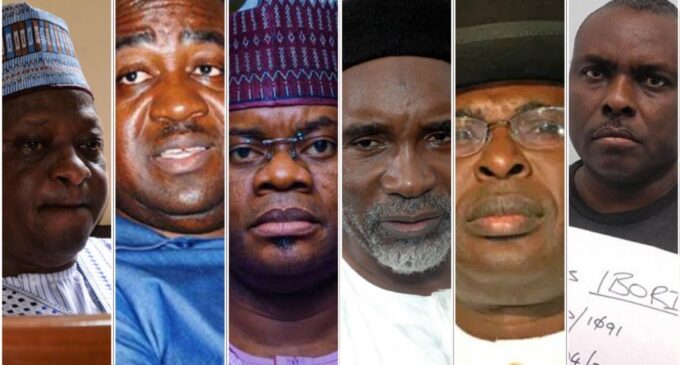 AT A GLANCE: 33 prosecuted, six convicted… EFCC’s corruption cases against ex-governors