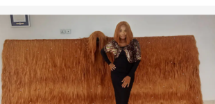 Nigerian lady breaks 3rd Guinness World Record with widest wig