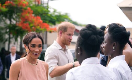 Prince Harry urges Nigerian students to ‘kick away’ mental health stigma