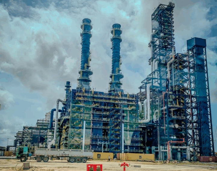 Fire guts section of Dangote refinery