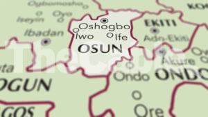 map of Osun state