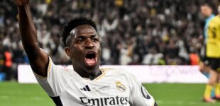 Vinicius Junior named 2023/24 UCL player of the season