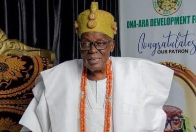 Owolabi Olakulehin, the late Olubadan of Ibadan