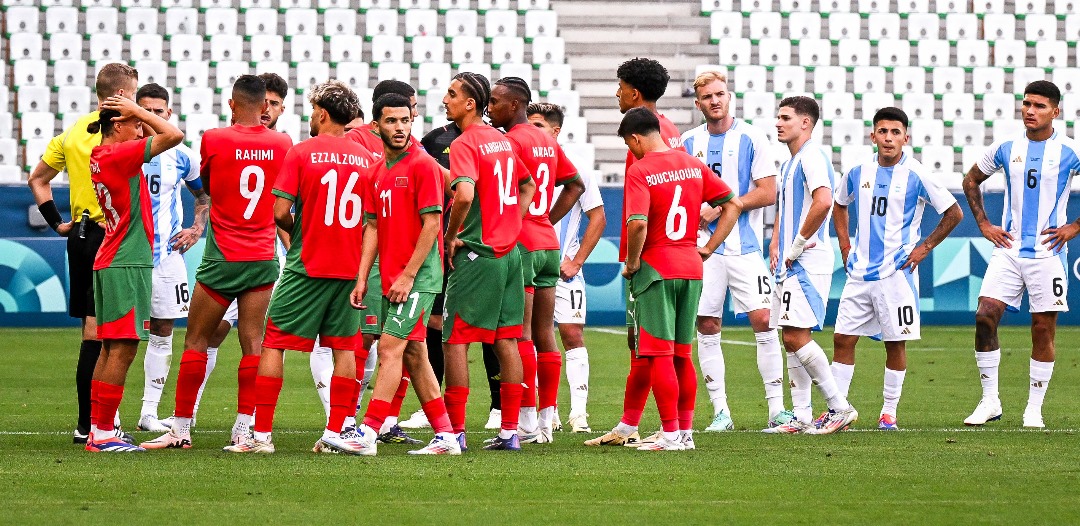 Vì sao VAR mất 2 tiếng để từ chối bàn của Argentina? 3 Morocco defeat Argentina after dramatic VAR decision in Olympic football  opener | TheCable