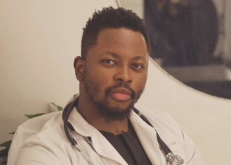 Nigerian doctor Fola David