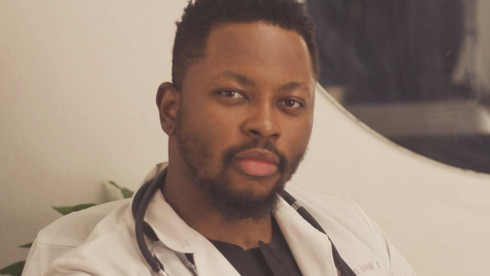 Nigerian doctor Fola David