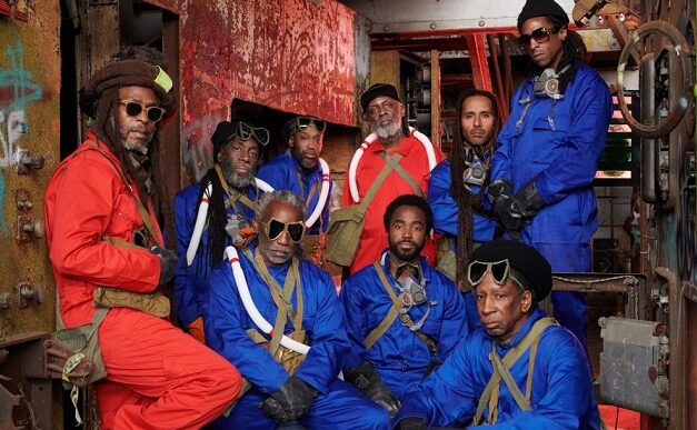 David Hinds and members of Steel Pulse