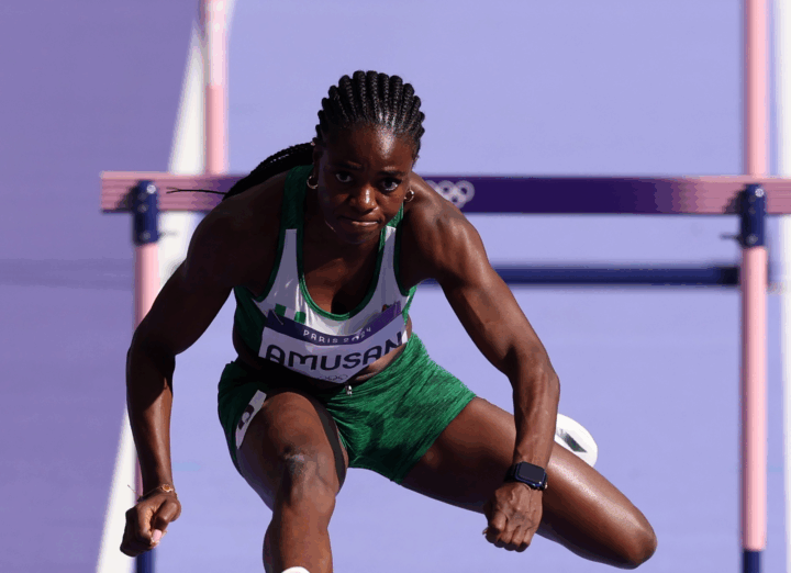 Tobi Amusan at Paris Olympics