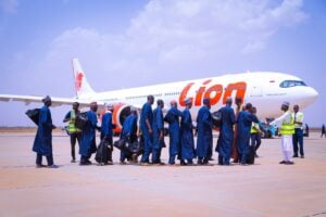 Pilgrims departing Nigeria for hajj