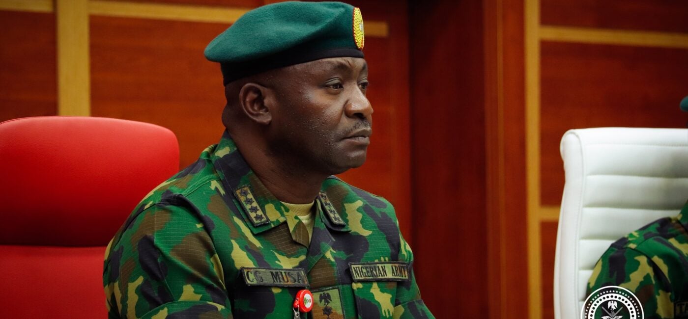 Christopher Musa, chief of defence staff (CDS)