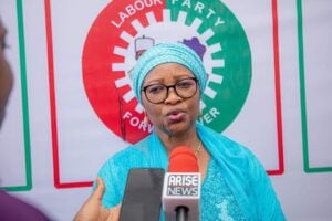 Nenadi Usman, caretaker committee chairperson of the Labour Party (LP)