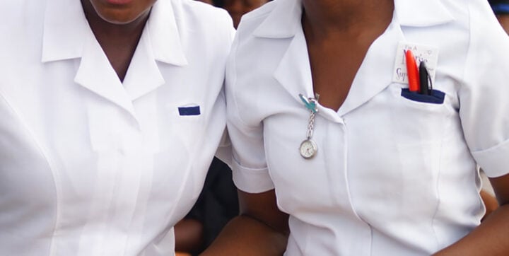 A file photo of nurses