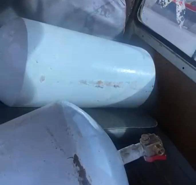 A CNG-powered vehicle in Edo state