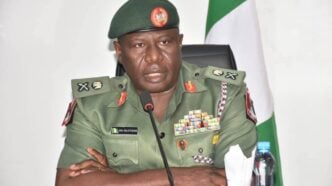 Olufemi Oluyede, the acting chief of army staff