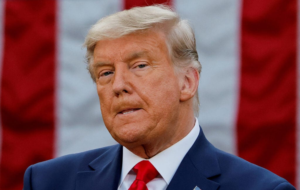US President Donald Trump