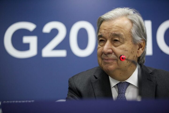Antonio Guterres at G20 summit in Brazil