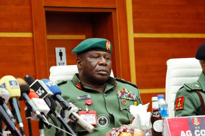 Olufemi Oluyede, the chief of defence staff (CDS)