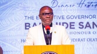 Babajide Sanwo-Olu, governor of Lagos state