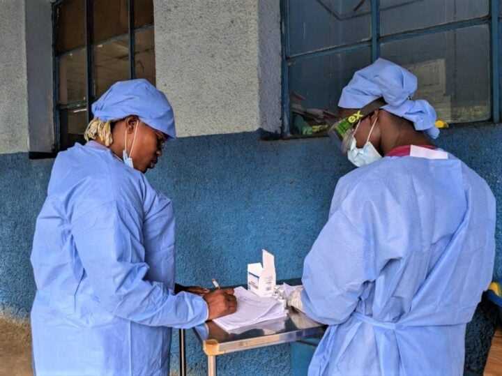 Health workers in the Democratic Republic of Congo | Photo credit: MSF