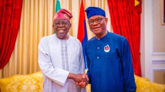 Bola Tinubu and Nyesom Wike